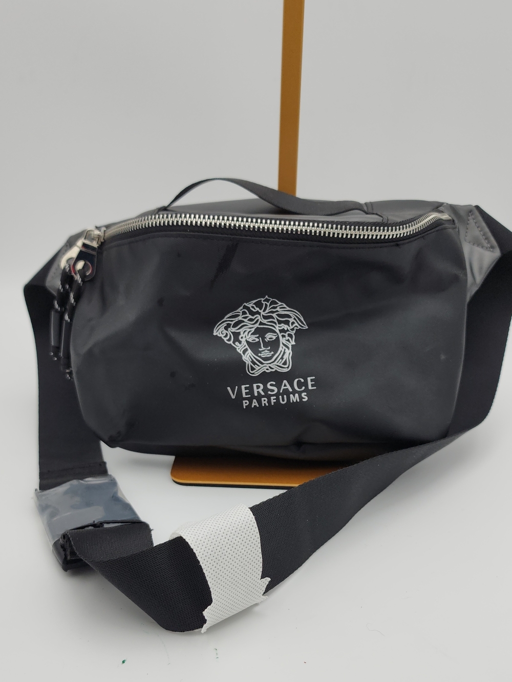 Black Men's Crossbody Belt Bag